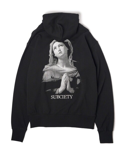 Subciety(サブサエティ)の「Maria zip hoodie(ベスト・メンズ・グレー/ブラック/ネイビー・SMALL/MEDIUM/LARGE/X-LARGE/XX-LARGE)」の19枚目の写真