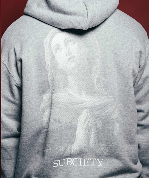 Subciety(サブサエティ)の「Maria zip hoodie(ベスト・メンズ・グレー/ブラック/ネイビー・SMALL/MEDIUM/LARGE/X-LARGE/XX-LARGE)」の10枚目の写真