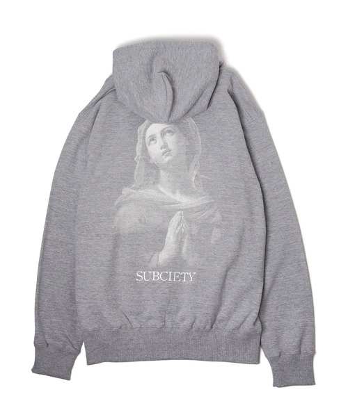 Subciety(サブサエティ)の「Maria zip hoodie(ベスト・メンズ・グレー/ブラック/ネイビー・SMALL/MEDIUM/LARGE/X-LARGE/XX-LARGE)」の11枚目の写真