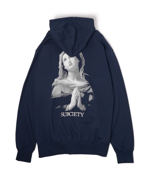 Subciety(サブサエティ)の「Maria zip hoodie(ベスト・メンズ・グレー/ブラック/ネイビー・SMALL/MEDIUM/LARGE/X-LARGE/XX-LARGE)」の12枚目の写真