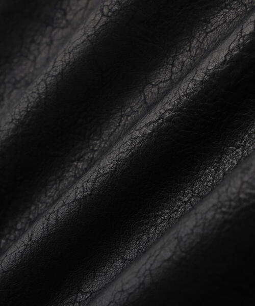 DANKE SCHON(ダンケシェーン)の「DankeSchon/ダンケシェーン/PU LEATHER W-KNEE PAINTER PANTS(その他パンツ・レディース・ブラック・L/M/S/XL)」の8枚目の写真