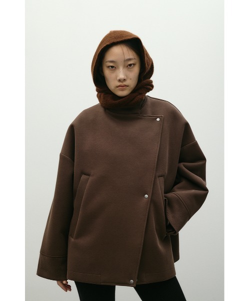 TMTM1117様ブラウン36 セール】【niaulab TV by ZOZO紹介】ボンディングジャケット（その他