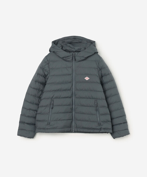 DANTON | ナイロンタフタ フードダウンジャケット WOMEN（ダウン