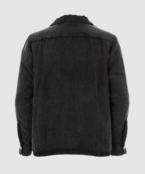 NOMA t.d.（ノーマティーディー）の「Hand Dye Puffer Shirt（シャツ/ブラウス・メンズ・ブラック・4/3）」の2枚目の写真