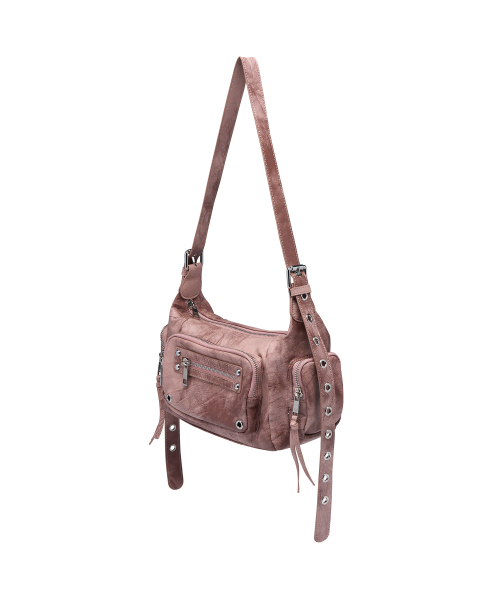 BLACKPURPLE（ブラックパープル）の「マルコバッグ Marco Bag_ダスティピンク（ショルダーバッグ・レディース・ピンク・FREE）」の4枚目の写真