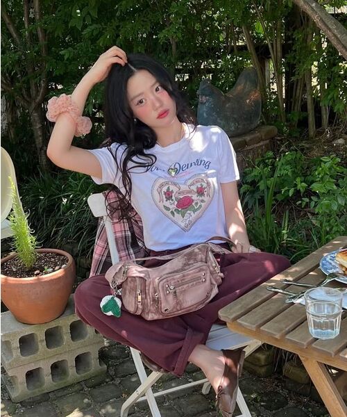 BLACKPURPLE（ブラックパープル）の「マルコバッグ Marco Bag_ダスティピンク（ショルダーバッグ・レディース・ピンク・FREE）」の15枚目の写真