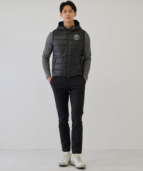 セール】タフタ中わた入りベスト/撥水・軽量（その他アウター