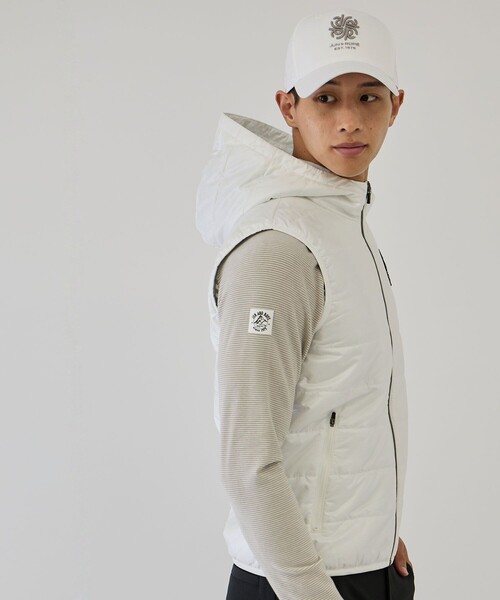 セール】タフタ中わた入りベスト/撥水・軽量（その他アウター