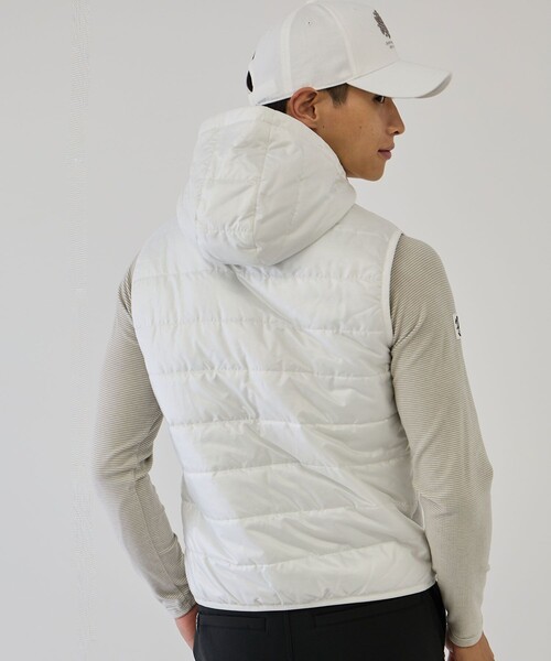 セール】タフタ中わた入りベスト/撥水・軽量（その他アウター