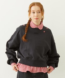 MILKFED. | HEART CUTWORK TOP(スウェット)