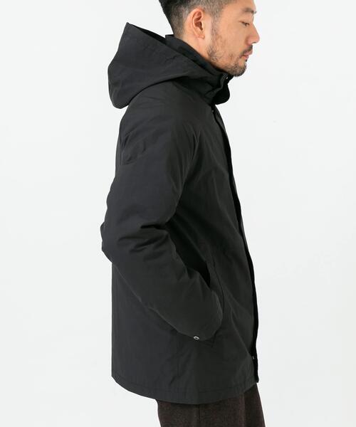 URBAN RESEARCH ROSSO MEN（アーバンリサーチロッソメン）の「3WAYフーデッドコート ライナーセット（ダウンジャケット/コート・メンズ・ブラック/チャコールグレー・LARGE/MEDIUM）」の9枚目の写真