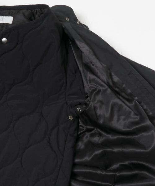 URBAN RESEARCH ROSSO MEN（アーバンリサーチロッソメン）の「3WAYフーデッドコート ライナーセット（ダウンジャケット/コート・メンズ・ブラック/チャコールグレー・LARGE/MEDIUM）」の18枚目の写真