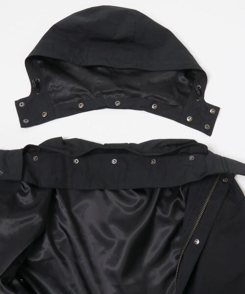 URBAN RESEARCH ROSSO MEN（アーバンリサーチロッソメン）の「3WAYフーデッドコート ライナーセット（ダウンジャケット/コート・メンズ・ブラック/チャコールグレー・LARGE/MEDIUM）」の20枚目の写真