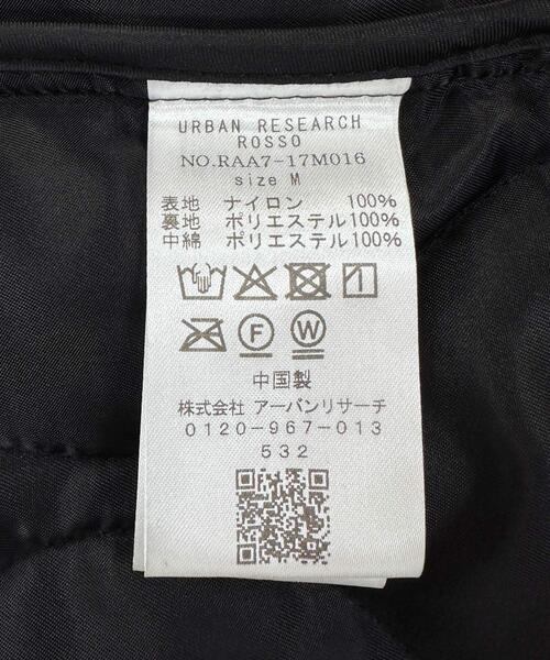 URBAN RESEARCH ROSSO MEN(アーバンリサーチロッソメン)の「3WAYフーデッドコート ライナーセット(ダウンジャケット/コート・メンズ・ブラック/チャコールグレー・LARGE/MEDIUM)」の12枚目の写真