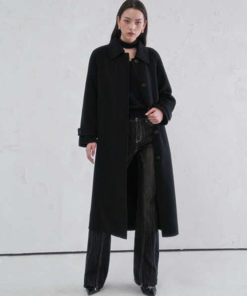 AVANDRESS(アバンドレス )の「Hidden Handmade Wool Coat OATMEAL(チェスターコート・レディース・オートミール・SMALL/MEDIUM)」の3枚目の写真