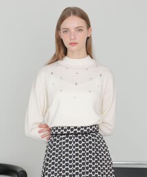 新品☆ ANAYI ウールシルクリブフロンタブル　プルオーバー/セオリー、23区 manipuri ウールシルクダブルマフラー|ANAYI OFFICIAL ONLINE STORE