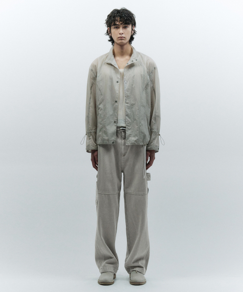 INSILENCE（インサイロンス）の「フォグストラクチャージャケット グレー（ナイロンジャケット・レディース・その他・MEDIUM/LARGE/SMALL）」の2枚目の写真