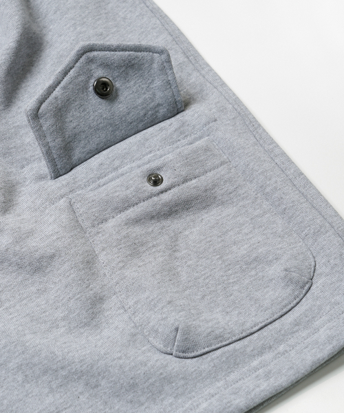 FRIZMWORKS(フリズムワークス)の「POUCH POCKET SWEAT SHORTS _ GRAY(その他パンツ・メンズ・その他・MEDIUM/LARGE/X-LARGE)」の6枚目の写真
