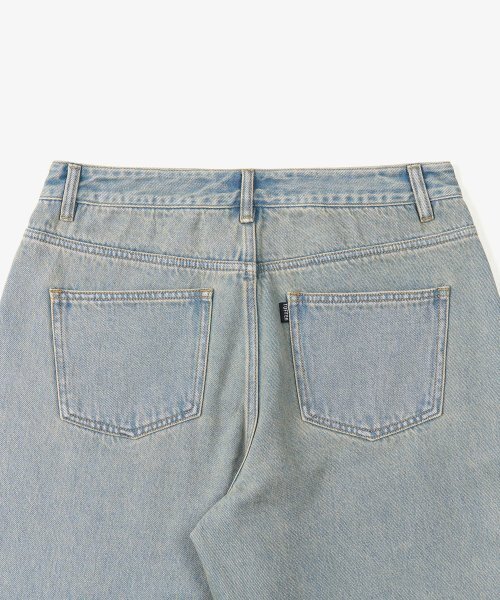 TOFFEE（トフィー）の「モアワイドデニムパンツ (ナイルブルー)（デニムパンツ・メンズ・その他・SMALL/MEDIUM/LARGE/X-LARGE）」の4枚目の写真