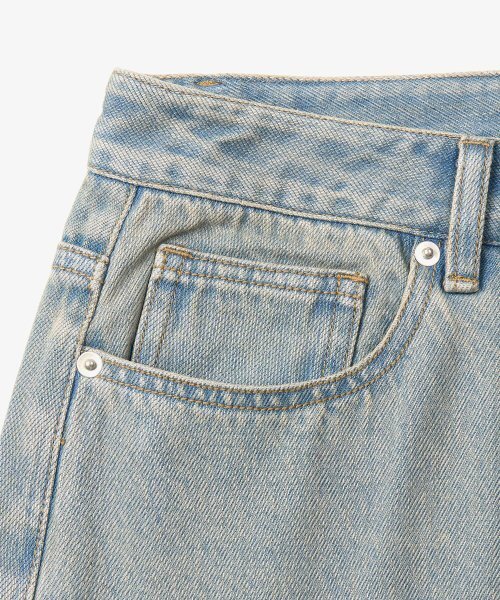 TOFFEE（トフィー）の「モアワイドデニムパンツ (ナイルブルー)（デニムパンツ・メンズ・その他・SMALL/MEDIUM/LARGE/X-LARGE）」の5枚目の写真