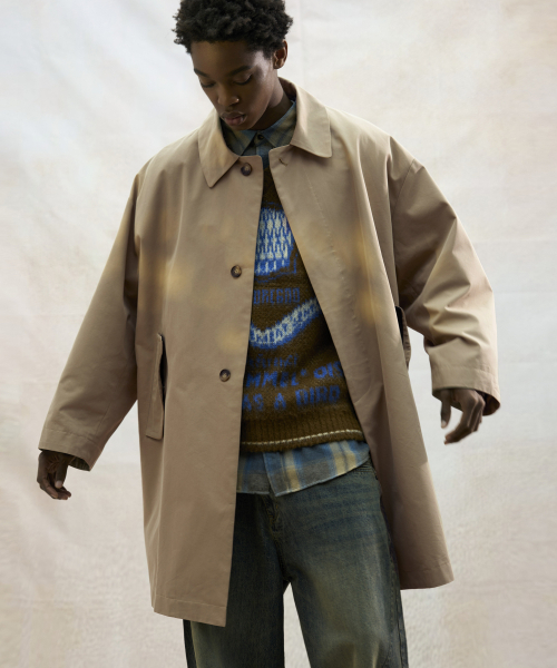 セール】SOLID MAC COACH COAT (BEIGE)（トレンチコート）｜TAKEASY