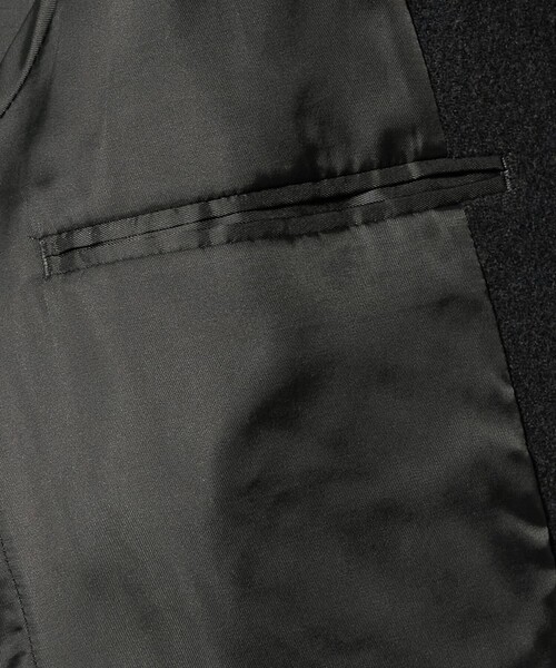 A DAY IN THE LIFE UNITED ARROWS(アデイインザライフユナイテッドアローズ)の「メルトン スタンドカラーコート<A DAY IN THE LIFE>(その他アウター・メンズ・モカ/グレー系/ブラック/ネイビー・M/XL/S/L)」の15枚目の写真