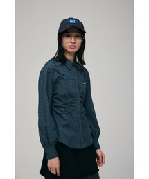 Sheer Check Blouse