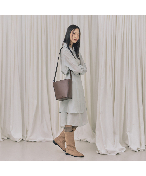 LAP（ラップ）の「DAILY BUCKET BAG AR7AB845（ショルダーバッグ・レディース・ブラック/ダークブラウン・FREE）」の4枚目の写真