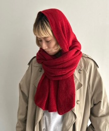Kotoe | 【UNISEX】ソフトニット ボリュームマフラー(巻き方動画あり)(マフラー)