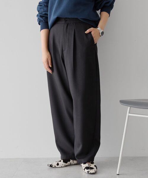 AMERICAN HOLIC（アメリカンホリック）の「ウールライクカーブスラックスパンツ（その他パンツ・レディース・ブラック/ブラウン系その他4・M/L）」の17枚目の写真