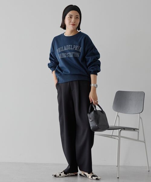 AMERICAN HOLIC（アメリカンホリック）の「ウールライクカーブスラックスパンツ（その他パンツ・レディース・ブラック/ブラウン系その他4・M/L）」の19枚目の写真