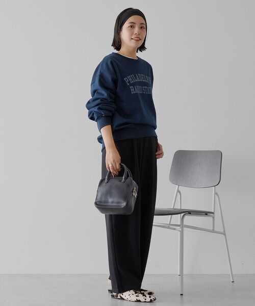 AMERICAN HOLIC（アメリカンホリック）の「ウールライクカーブスラックスパンツ（その他パンツ・レディース・ブラック/ブラウン系その他4・M/L）」の20枚目の写真