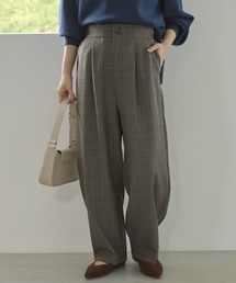 AMERICAN HOLIC | ウールライクカーブスラックスパンツ(その他パンツ)