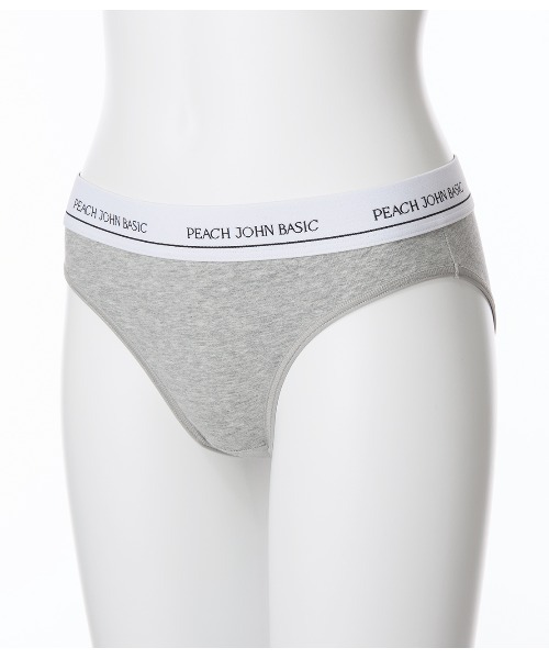 PEACH JOHN（ピーチジョン）の「コットンＭＩＸロゴショーツ（ショーツ・レディース・ブラック×ホワイト/グレー/ブルー/ブラック・SMALL/MEDIUM/LARGE/X-LARGE/3L）」の17枚目の写真