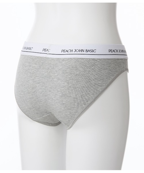 PEACH JOHN（ピーチジョン）の「コットンＭＩＸロゴショーツ（ショーツ・レディース・ブラック×ホワイト/グレー/ブルー/ブラック・SMALL/MEDIUM/LARGE/X-LARGE/3L）」の18枚目の写真