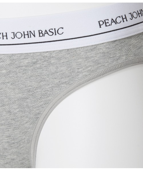 PEACH JOHN（ピーチジョン）の「コットンＭＩＸロゴショーツ（ショーツ・レディース・ブラック×ホワイト/グレー/ブルー/ブラック・SMALL/MEDIUM/LARGE/X-LARGE/3L）」の19枚目の写真