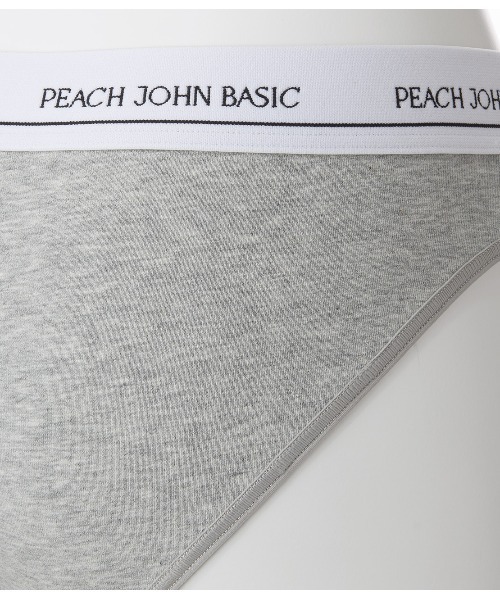 PEACH JOHN（ピーチジョン）の「コットンＭＩＸロゴショーツ（ショーツ・レディース・ブラック×ホワイト/グレー/ブルー/ブラック・SMALL/MEDIUM/LARGE/X-LARGE/3L）」の20枚目の写真