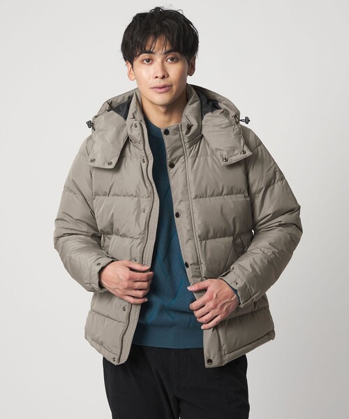 A DAY IN THE LIFE UNITED ARROWS(アデイインザライフユナイテッドアローズ)の「キルト ダウンブルゾン-撥水・防風-<A DAY IN THE LIFE>(ダウンジャケット/コート・メンズ・ネイビー/ベージュ/ブラック・XL/L/M)」の3枚目の写真