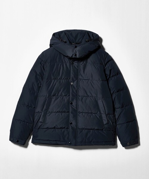 A DAY IN THE LIFE UNITED ARROWS(アデイインザライフユナイテッドアローズ)の「キルト ダウンブルゾン-撥水・防風-<A DAY IN THE LIFE>(ダウンジャケット/コート・メンズ・ネイビー/ベージュ/ブラック・XL/L/M)」の1枚目の写真