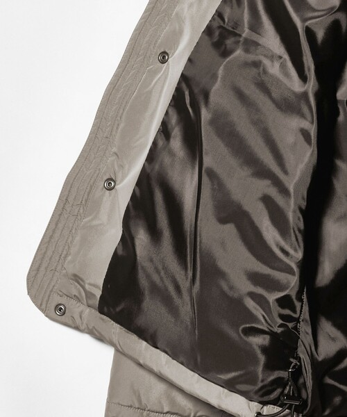 A DAY IN THE LIFE UNITED ARROWS(アデイインザライフユナイテッドアローズ)の「キルト ダウンブルゾン-撥水・防風-<A DAY IN THE LIFE>(ダウンジャケット/コート・メンズ・ネイビー/ベージュ/ブラック・XL/L/M)」の14枚目の写真