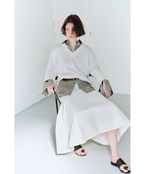 Demi-Luxe BEAMS(デミルクス ビームス)の「【7/24値下げ】LAOCOONTE / VALEN SEDA フラット サンダル(サンダル・レディース・ダークブラウン・35/36/37/38)」の7枚目の写真