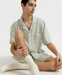 JO'S LOUNGE（ジョーズラウンジ）の「[Modal 100] (m) English Short Pajama Set（ルームウェア/パジャマ）」