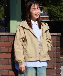 KRIFF MAYER Lady's Collection（クリフメイヤーレディースコレクション）の「【花粉防止/静電気防止】撥水ドロップ フードジャケット / マウンテンパーカー（防汚加工・Aライン）（マウンテンパーカー）」