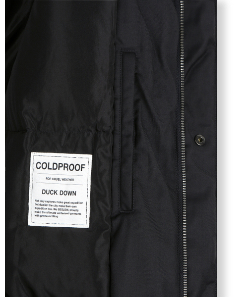 BESLOW(ビースロー)の「OVERSIZED MINIMAL PUFFER DOWN JACKET BLACK(ダウンジャケット/コート・メンズ・その他・SMALL/MEDIUM/LARGE/X-LARGE)」の9枚目の写真