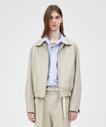 WINDER（ワインダー）の「PINCHED COTTON BLOUSON JACKET - BEIGE（ブルゾン）」
