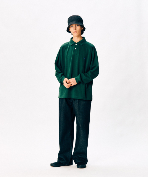 ESPIONAGE（エスピオナジ）の「Over LS Pique Polo Shirt Forest（ポロシャツ・レディース・その他・MEDIUM/LARGE/X-LARGE）」の10枚目の写真