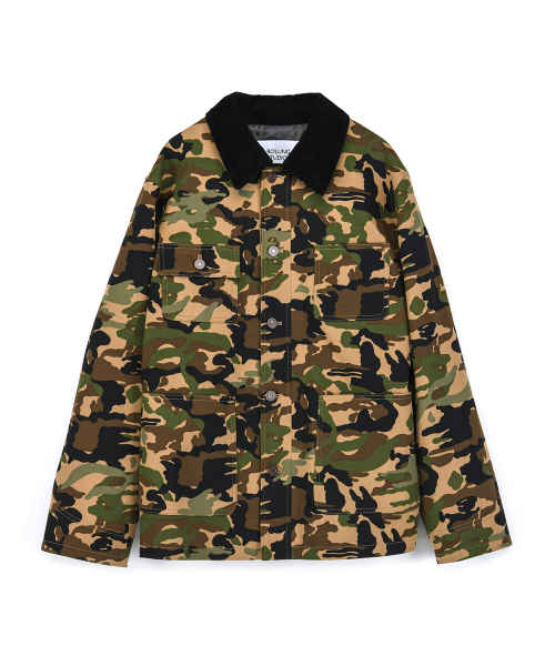 ROLLINGSTUDIOS(ローリングスタジオ)の「WORKWEAR JACKET CAMOUFLAGE BEIGE(その他アウター・メンズ・その他・MEDIUM/LARGE/X-LARGE)」の1枚目の写真