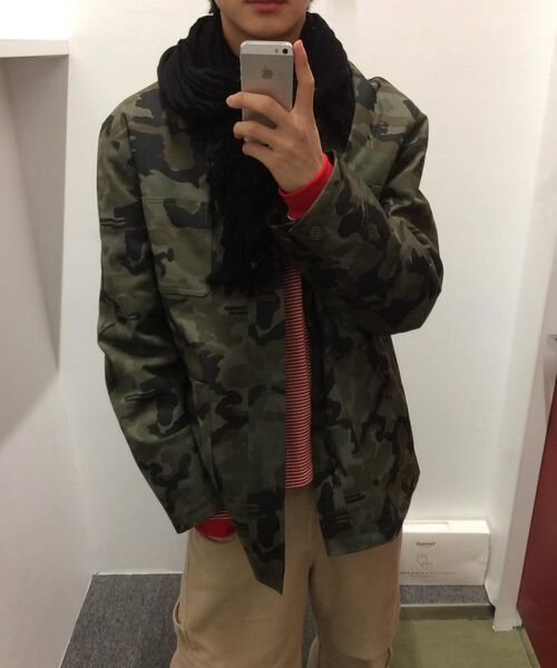 ROLLINGSTUDIOS(ローリングスタジオ)の「WORKWEAR JACKET CAMOUFLAGE BEIGE(その他アウター・メンズ・その他・MEDIUM/LARGE/X-LARGE)」の4枚目の写真