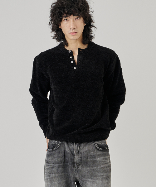THE-ABON(エイボン)の「エスダー ボタン T オートミール(Tシャツ/カットソー・メンズ・オートミール・LARGE/X-LARGE)」の4枚目の写真