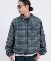 improves（インプローブス）の「チェック柄 ポリデュスポ パーカーブルゾン（ナイロンジャケット）」